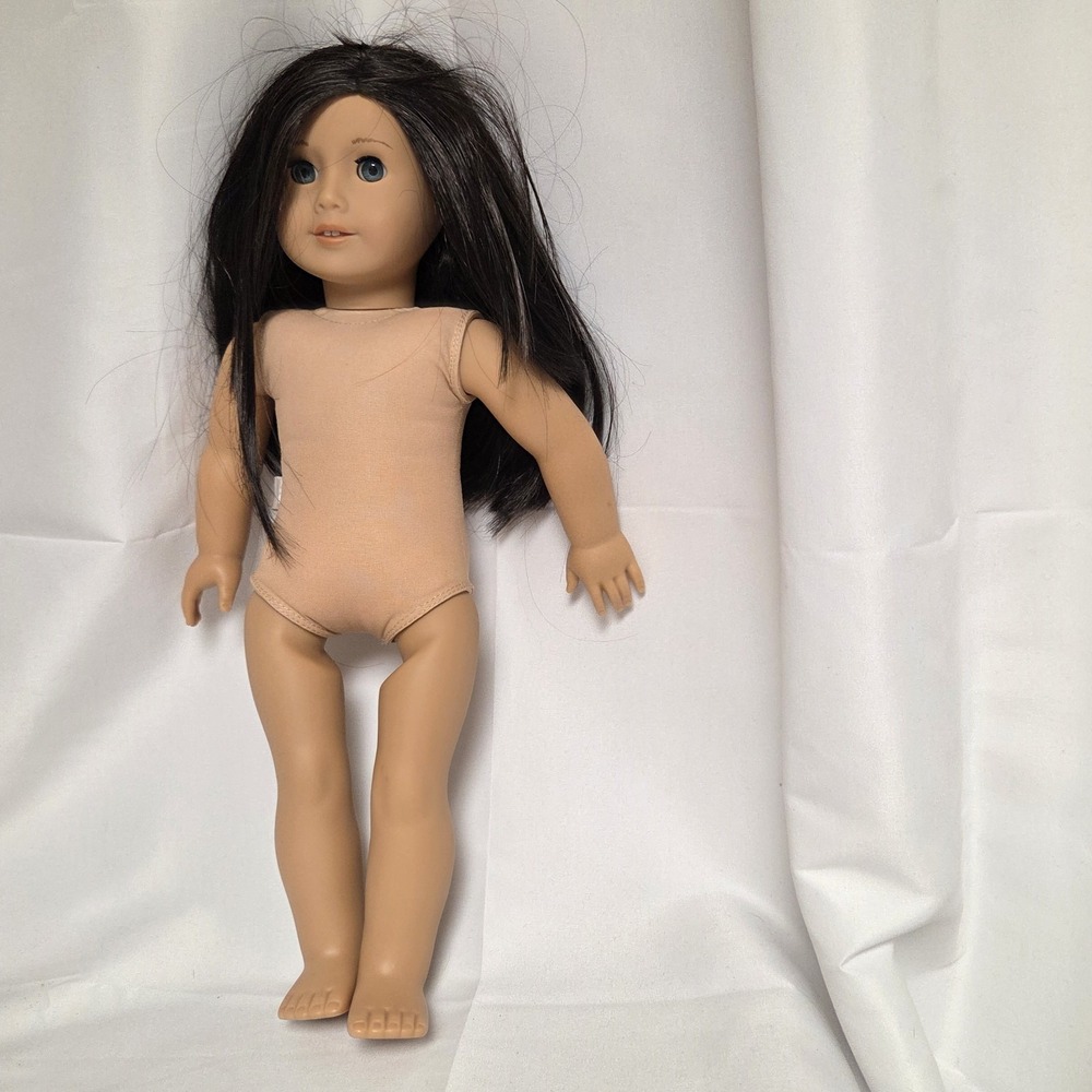 American Girl Doll Just Like You #60 Black-brown Hair Blue Eyes Retired 2022
